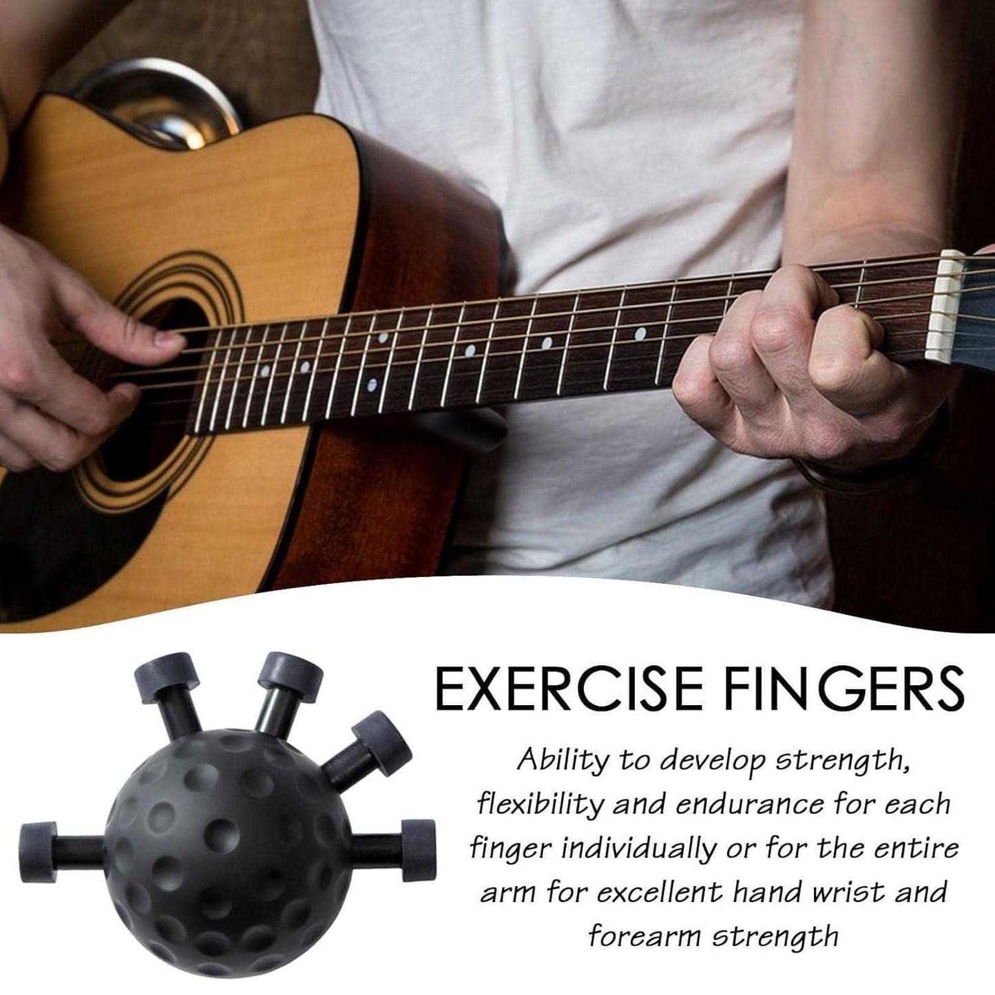 Eagle Claw Hand Strengthener Grip - Forearms & Veins Trainer.
