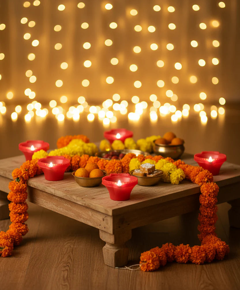 MagicDiya - Water Sensor LED Diya(Pack of 6/12)