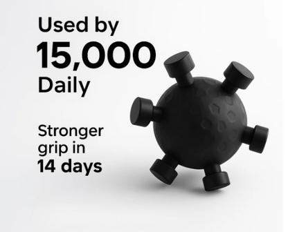 Eagle Claw Hand Strengthener Grip - Forearms & Veins Trainer.
